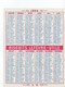 1896 Calendrier Biscuits LEFEVRE UTILE -LU - - Petit Format : ...-1900