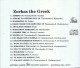 Zorba The Greek. Greek Dancing Music. CD - Country En Folk