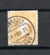 Portugal 1879 Old 150 Reis King Luis I Stamp (Michel 49) Used, Thin Spott - Usado