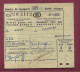 050324 - TICKET TRANSPORT CHEMIN DE FER - BELGIQUE 1952 - Série 717 N°3113 2e Cl B QUEVY ESSCHEN BELGISCHE SPOORWEGEN - Europe