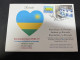 14-3-2024 (3 Y 2) COVID-19 4th Anniversary - Rwanda - 14 March 2024 (with Rwanda COVID-19 Stamp) - Malattie