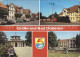 72376002 Bad Doberan Karl-Marx-Platz Mit Molli Schmalspurbahn Bad Doberan - Heiligendamm