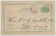 SUÈDE / SWEDEN - 1887 - "FRITSLA" CDS On 5ö Postal Card Mi.P9F Addressed To Warberg - Cartas & Documentos