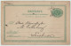 SUÈDE / SWEDEN - 1885 - "ÅLED" CDS On 5ö Postal Card Mi.P9F Addressed To Forsheda - Covers & Documents