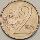 Czechoslovakia - 2 Koruny 1990, KM# 75 (#3709) - Czechoslovakia