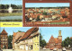 72371749 Wittstock Teich Teilansicht Gropertor Rathaus Wittstock - Wittstock