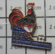 1616B Pin's Pins / Rare Et De Belle Qualité / SPORTS / COQ TRICOLORE TOURNOI FOOTBALL REVEL 1993 - Football