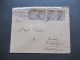 Polen 1921 Freimarken Nr.171 (4) MeF Senkrechter 4er Streifen Firmenstempel Moritz Grubner Holzgeschäft Bielitz - Cartas & Documentos