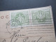 Polen 1923 Freimarken Nr.177 (2) MeF Stempel Warszawa - Menden Kreis Iserlohn / Warenbestellung - Brieven En Documenten