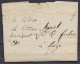 L. Datée 6 Juillet 1795 De LIEGE Adressée Au Bourreau (Georges) Hamel E/V - Voir Https://www.lesoir.be/art/liegeois-evan - 1794-1814 (Periodo Francese)