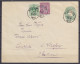 EP Lettre 10c Vert Oval + N°46+45 Càd BRUGES /18 JUIN 1891 Pour LEOPOLDSHALLE B. STASSFURT (au Dos: Càd Arrivée STASSFUR - Omslagen