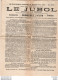 Etablissements CHATELAIN à PARIS . Banière Publicitaire Décembre 1908 URODONAL JUBOL FILUDINE GLOBEOL  - Publicités