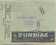 Old Envelope With Publicité : Mechelen :Aeroxon RAXON :bestrijdt Ratten-mort Aux Rats //verso Forest- Vorst : SURDIAC - Briefe