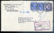 Lettre Department Of The Air Force To France 1956 -- Cachet Singulier --- Marcophile états Unis Usa             STEP123 - Poststempel