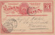 Costa Rica: 1890: Post Card San Jose To Dresden - Costa Rica