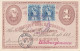 Guatemala: 1898: Servicio Interior Post Card To Hildburghausen  - Guatemala