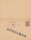 Seychelles, Unused Post Card Specimen - Seychellen (1976-...)