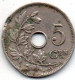 5 Centimes 1926 - 5 Cent