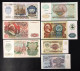 Russia 7 Banconote 1991/1992 Da 1 A 1000 Rubli Lotto.659 - Russie