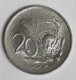 20 Cents 1965 AFRIQUE DU SUD - Zuid-Afrika