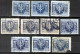 ⁕ Poland 1923 ⁕ Eagle In Shield / Wappenadler Mi.180 & Mi.181 ⁕ 18v Used / Shades - See Scan - Gebraucht