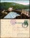 Ansichtskarte Schleiden-Gemünd Urfttalsperre - Überlauf 1918 - Schleiden