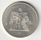 50 Francs Hercule Argent 1975 - Silver - - 50 Francs