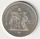 50 Francs Hercule Argent 1975 - Silver - - 50 Francs