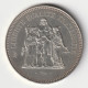 50 Francs Hercule Argent 1976 - Silver - - 50 Francs