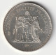 50 Francs Hercule Argent 1977 - Silver - - 50 Francs