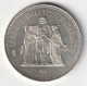 50 Francs Hercule Argent 1978 - Silver - - 50 Francs