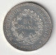 50 Francs Hercule Argent 1978 - Silver - - 50 Francs