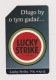 POLAND - Lucky Strike Cigarettes  Urmet  Phonecard - Pologne
