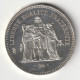 50 Francs Hercule Argent 1980 - Silver - - 50 Francs