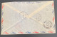 ISRAEL 1964 Rec-Letter From NETANYA To NICE France With 2 Stamps (Virgo With Tab) - Gebraucht (mit Tabs)