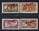 Syrie. 1926. Poste Aérienne N° 34/37* TB. - Airmail