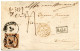 ALLEMAGNE - BADE - 9KR SUR LETTRE DE CONSTANCE POUR LYON B.6K. + AFFRANCHISSEMENT INSUFFISANT + TAXE 4, 1870 - Brieven En Documenten