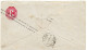 ALLEMAGNE - WURTEMBERG - 7 KR SUR ENTIER 3KR POUR LA SUISSE, 1869 - Lettres & Documents