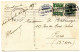 ALLEMAGNE - EMPIRE - 5 PF GERMANIA + PUBLICITE BRIEF PAUL KOHL SUR CARTE POSTALE POUR LA FRANCE, 1912 - Lettres & Documents