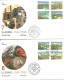 Turkey; FDC 2005 The Cities (4 Covers) - FDC
