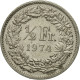 Monnaie, Suisse, 1/2 Franc, 1974, Bern, TTB, Copper-nickel, KM:23a.1 - Autres & Non Classés