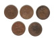 605/ Grande-Bretagne : Georges V : 5 X 1 Penny : 1919 - 1920 - 1921 - 1922 - 1927 - Otros & Sin Clasificación