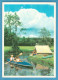 H-5200 * Advertising Flyer 9x12.7 Cm In Danish - AGFA AgfaColor Negativfilm CN17 135-36 - Nature, Camping, Tent, Canoe - Publicités