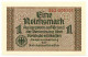 1 REICHSMARK OCCUPAZIONE TEDESCA ITALIA REICHSKREDITKASSEN 1943 FDS - Occupazione Alleata Seconda Guerra Mondiale