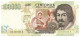 100000 LIRE BANCA D'ITALIA CARAVAGGIO II TIPO LETTERA E 19/08/1998 FDS-/FDS - Otros & Sin Clasificación