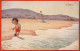 Ansichtskarte  Kinder Künstlerkarte Kind Am Strand - Junge Krabben 1912 - Portraits