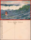 Ansichtskarte  Kinder Künstlerkarte Wellenbrecher - Junge Krabben 1912 - Portraits