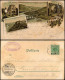 Ansichtskarte Litho AK Alf (Mosel) 4 Bild: Gruss Aus.. Stadtansichten 1898 - Alf-Bullay