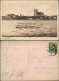 Prenzlau Boot Vor Der Stadt 1922  Gel. Bahnpoststempel Auf 40 Mark Posthorn - Prenzlau
