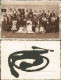 Ansichtskarte  Hochzeit - Gruppenfoto, Soldat 1932 - Marriages